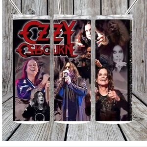 Ozzy Osbourne Themed Tumbler